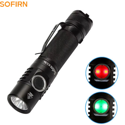 SC31 Pro SST40 LED 2000LM Anduril Outdoor Tactical Flashlight Powerful Rechargeable USB C 18650 Torch